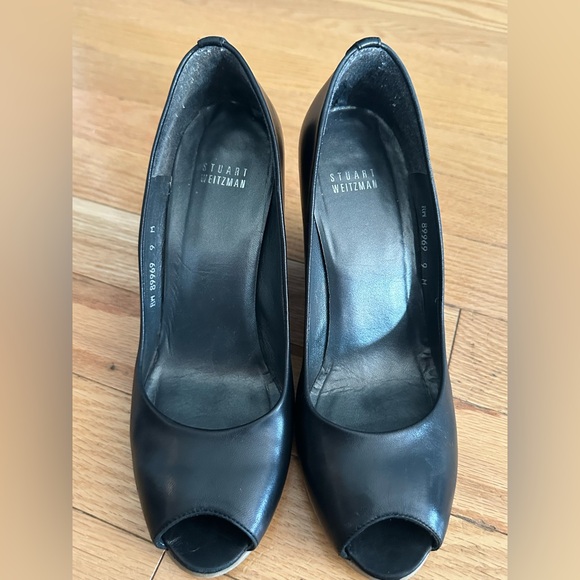 Stuart Weitzman Peep Toe Wedge Heel - Picture 3 of 7